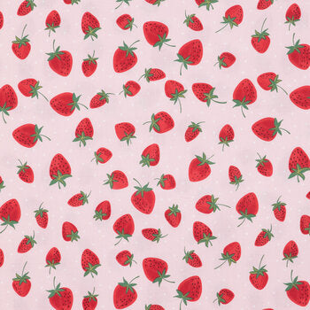 STRAWBERRY PINK FABRIC CAT AND DOG BANDANAS Easy Slide over Collar