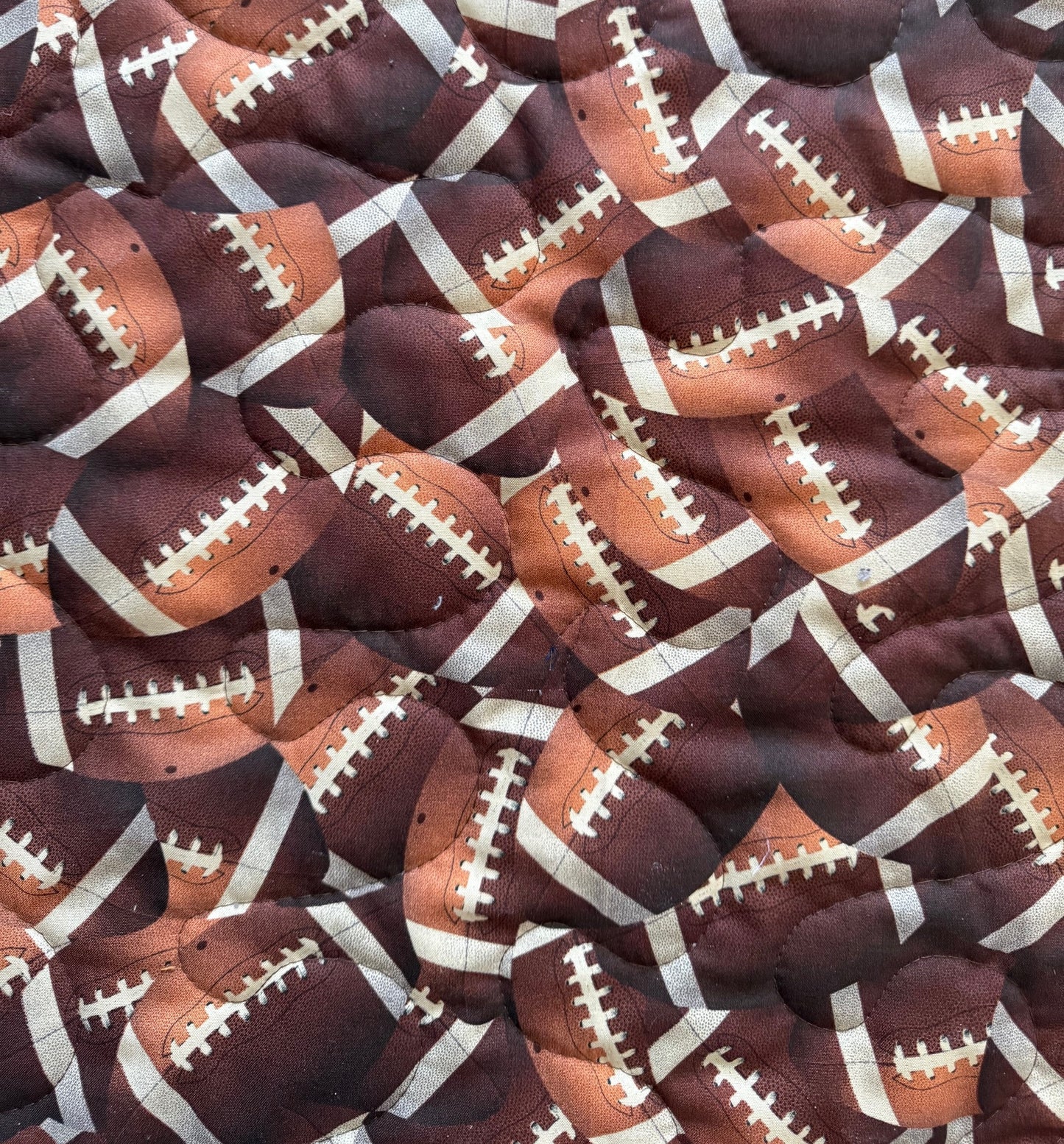 LOS ANGELES RAMS FOOTBALL inspired Quilted Blanket