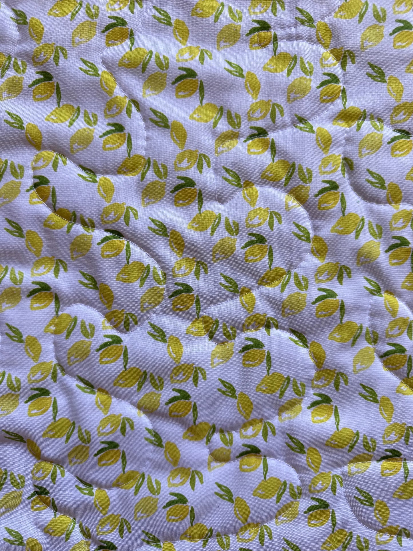 FRESH PICKED LEMONS LEMON FESTIVAL INSPIRED QUILTED BLANKET