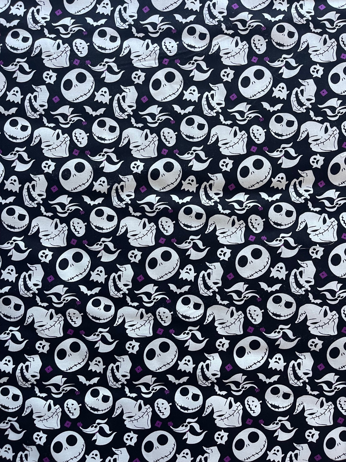 NIGHTMARE BEFORE CHRISTMAS *MASTER OF FRIGHT* 36"X44" COMFORTER STYLE BLANKET