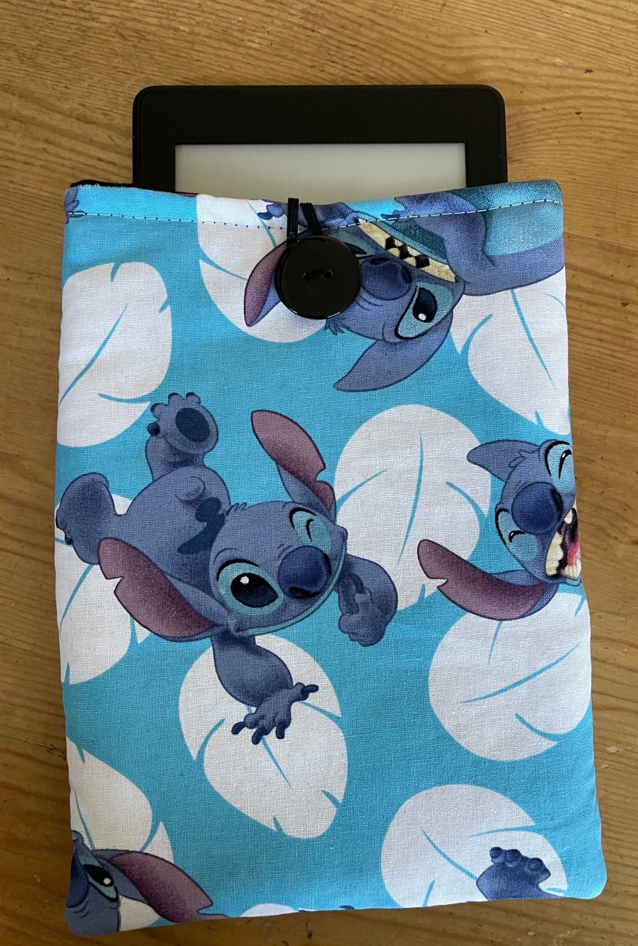 STITCH INSPIRED KINDLE SLEEVE Padded Pouch fits 6" 7" Models