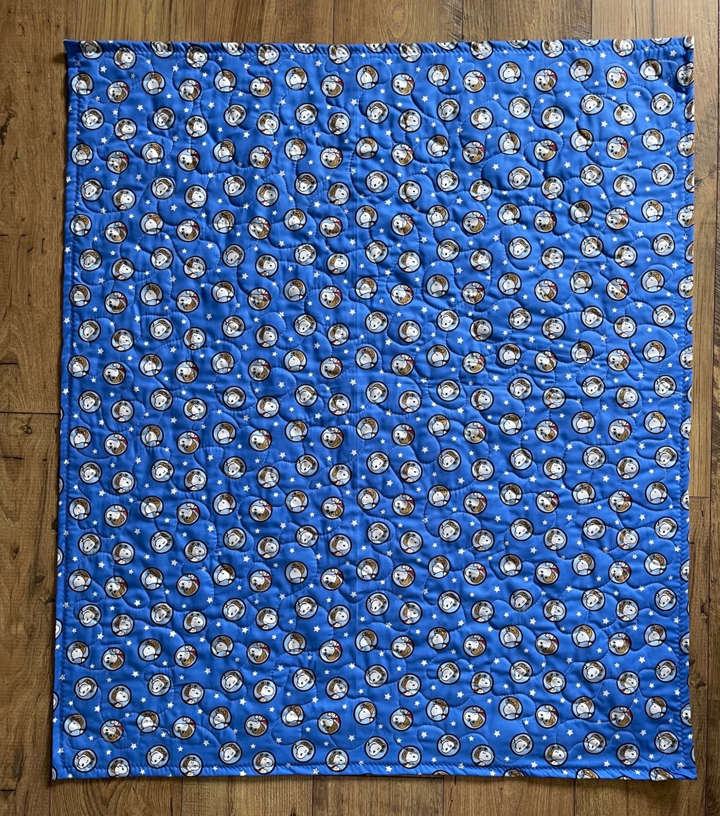 PEANUTS SNOOPY RED BARON Inspired "SNOOPY FLYING ACE" Quilted Blanket 36"X44"