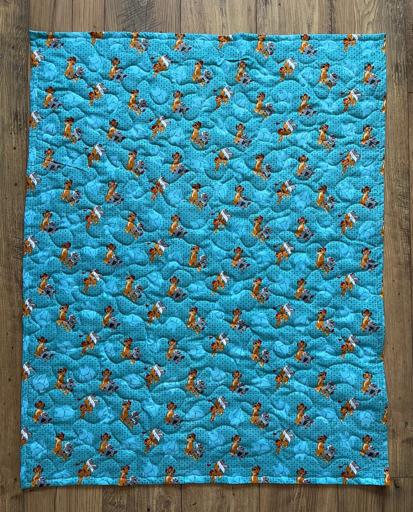THE LION KING Inspired Quilted Blanket