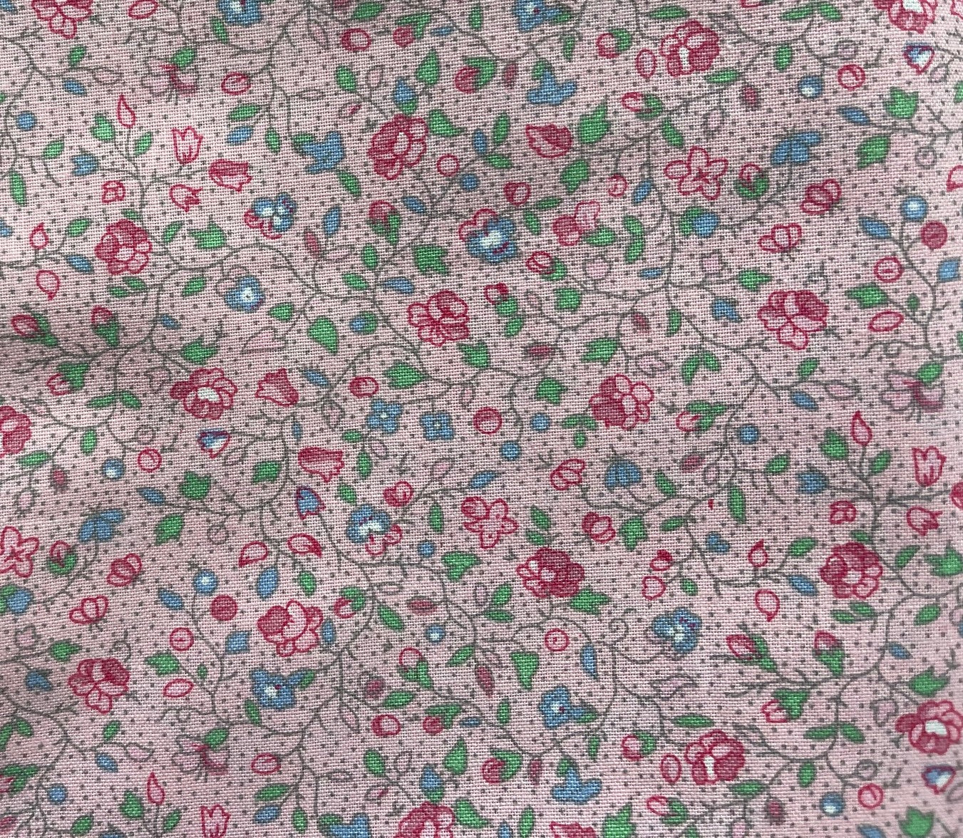 Baby Diaper Cover Pink Floral Tiny Flowers Infant & Toddler Boho High Rise Bloomers