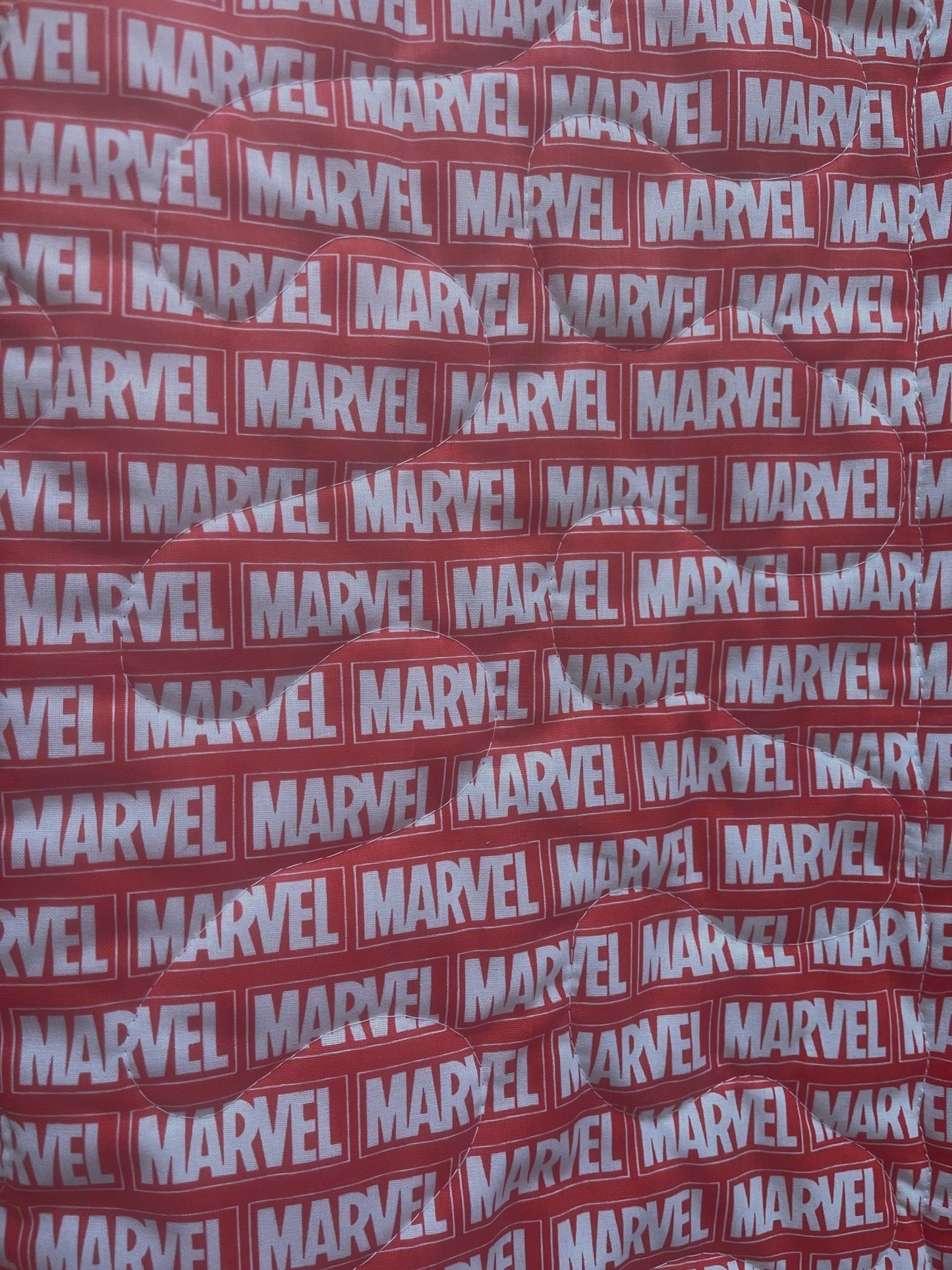 SUPERHEROES QUILTED BLANKET