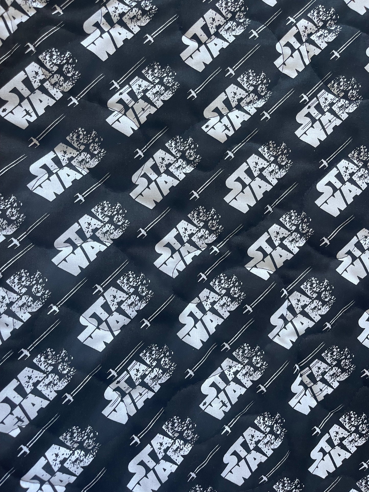 Star Wars Rogue One Villains Darth Vader, Grand Moff Tarkin, Stormtroopers inspired Quilted Blanket