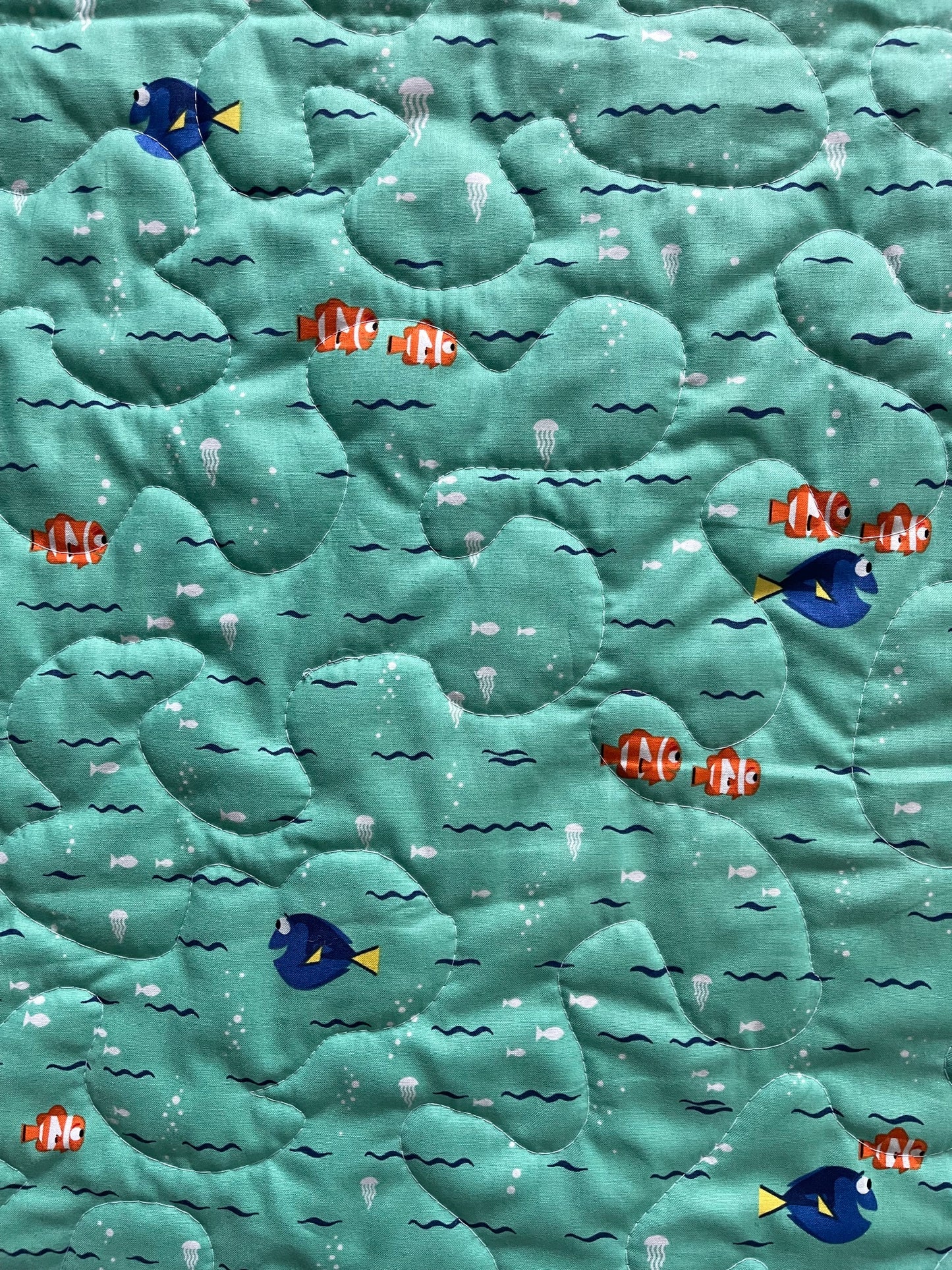 FINDING DORY NEMO INSPIRED BEST FRIENDS QUILTED BLANKET