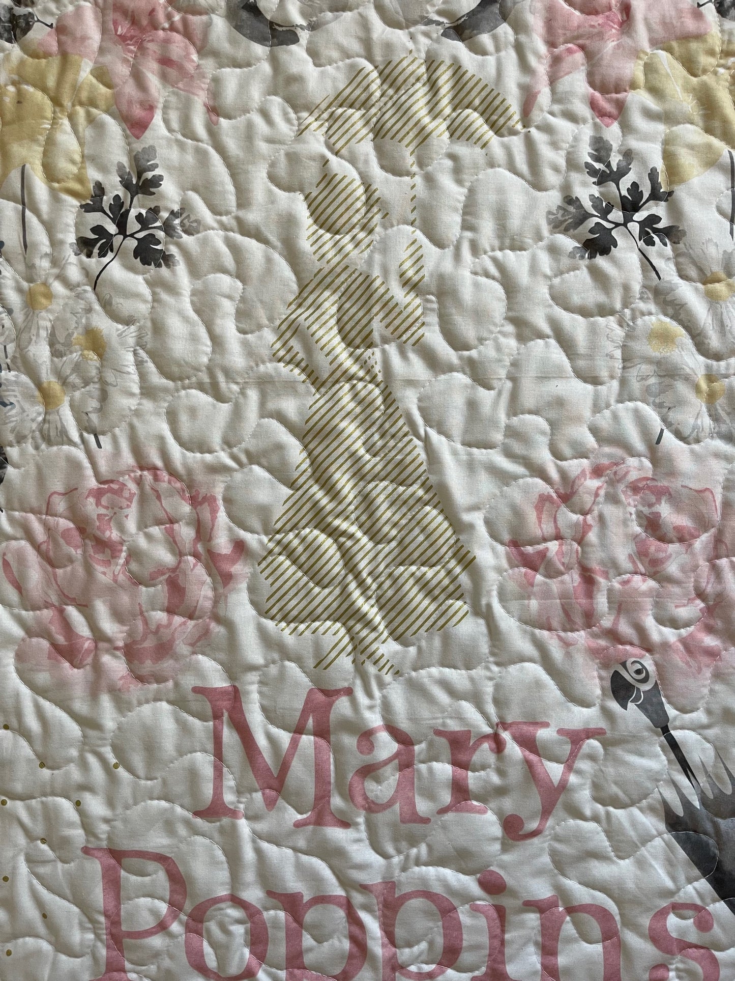 MARY POPPINS Inspired QUILTED BLANKET
