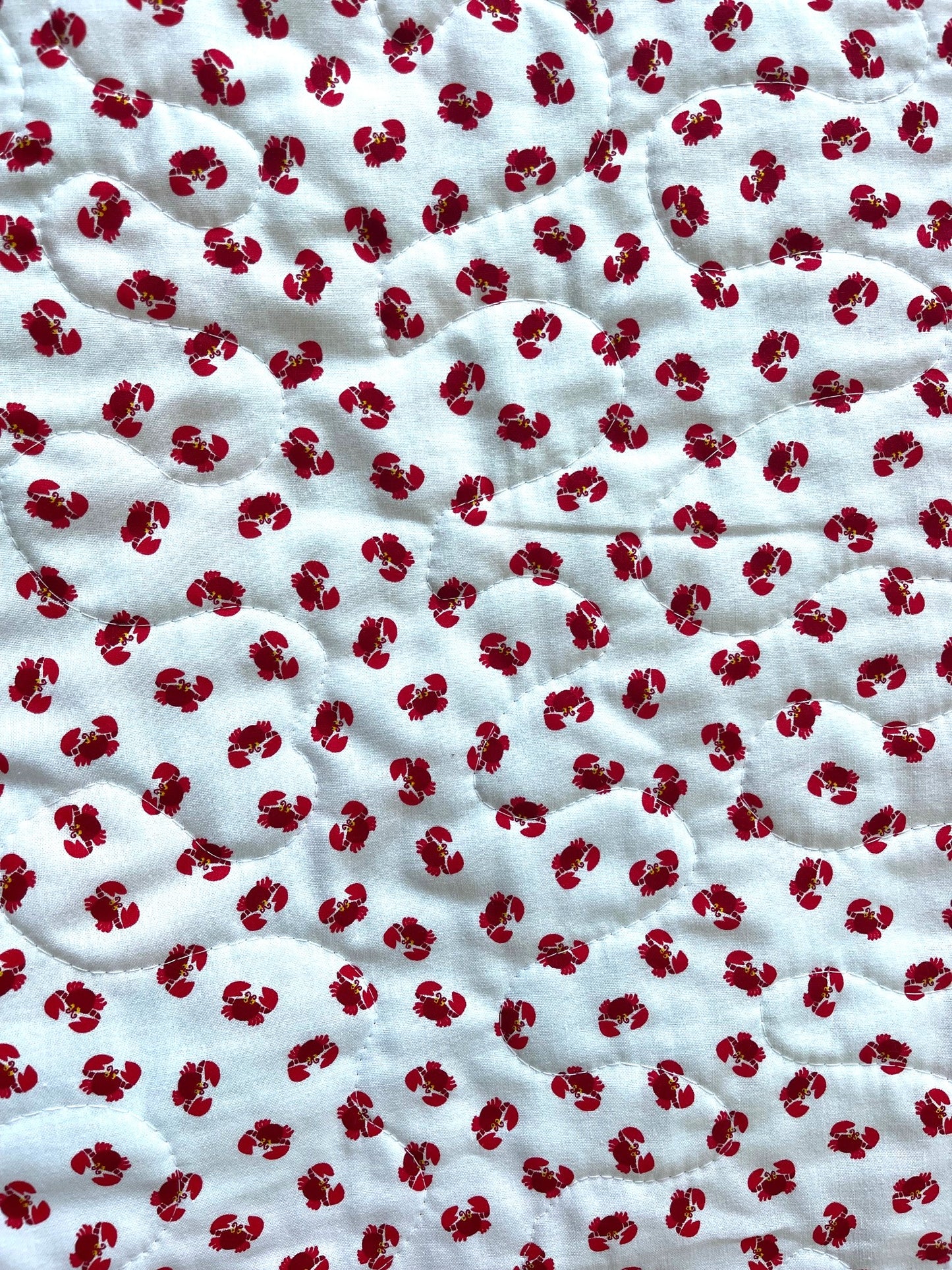 123 COUNT WITH ME NAUTICAL SEA MAMMALS Quilted Blanket