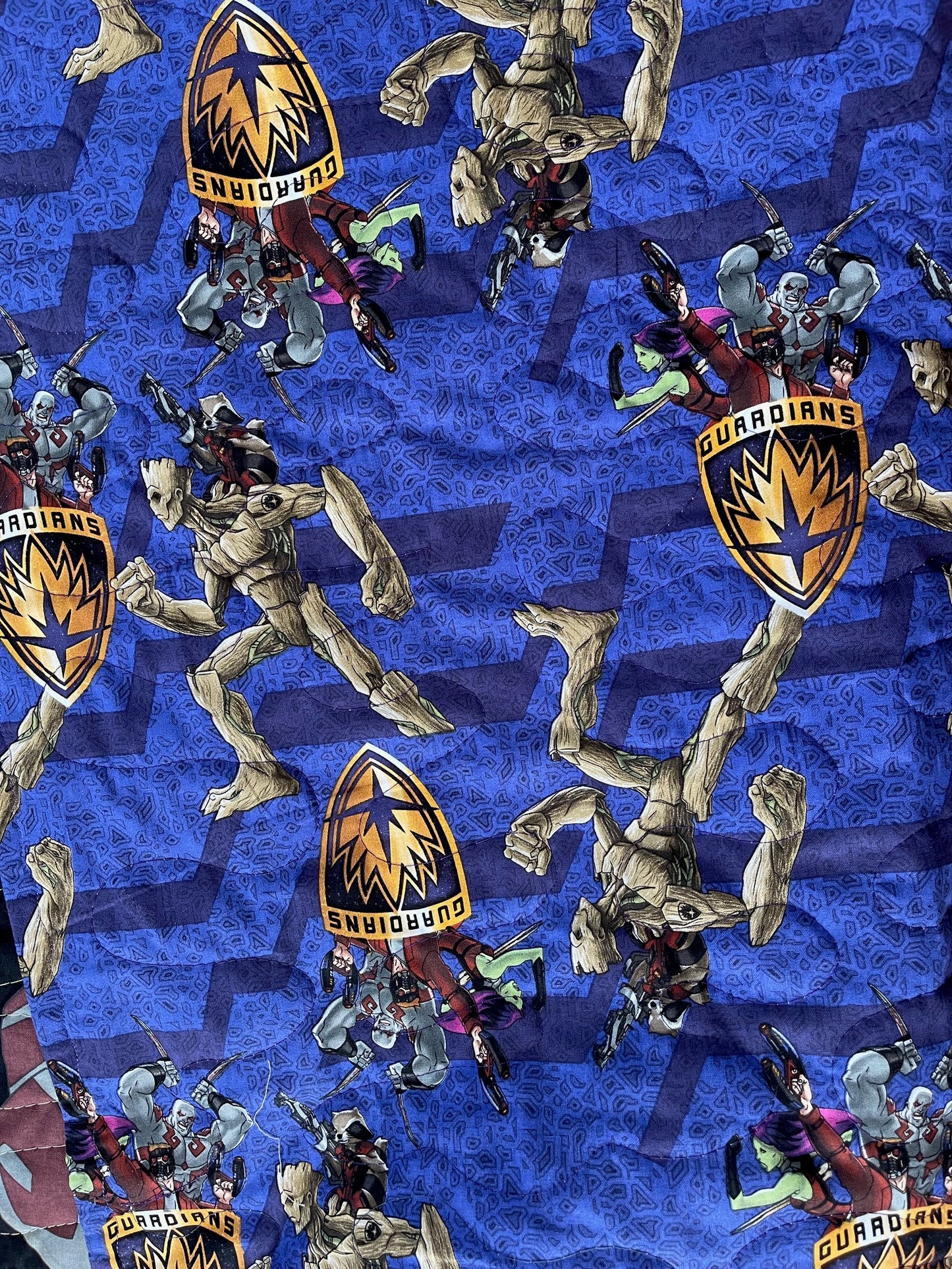 GUARDIAN OF THE GALAXY QUILTED BLANKET