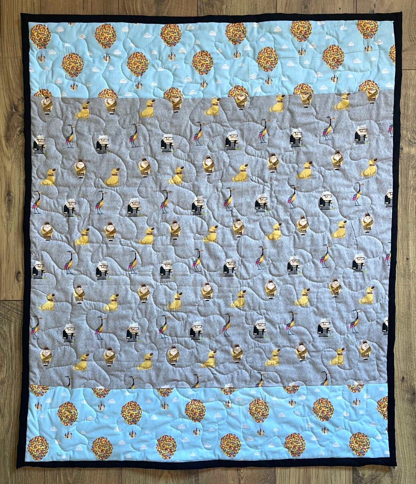 MOVIE UP INSPIRED 36"X44" QUILTED BLANKET