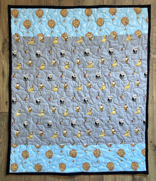 MOVIE UP INSPIRED 36"X44" QUILTED BLANKET