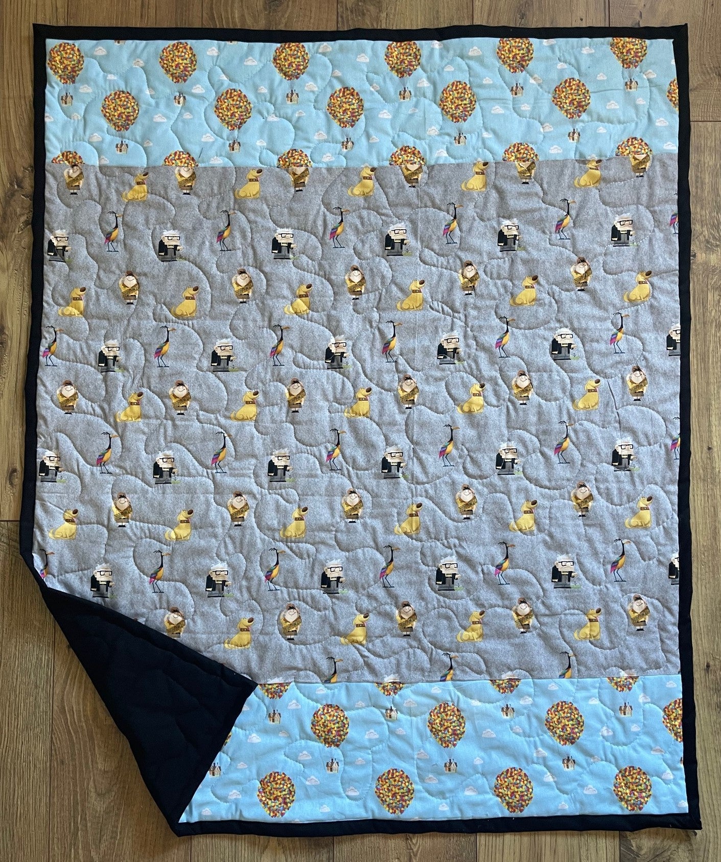 MOVIE UP INSPIRED 36"X44" QUILTED BLANKET