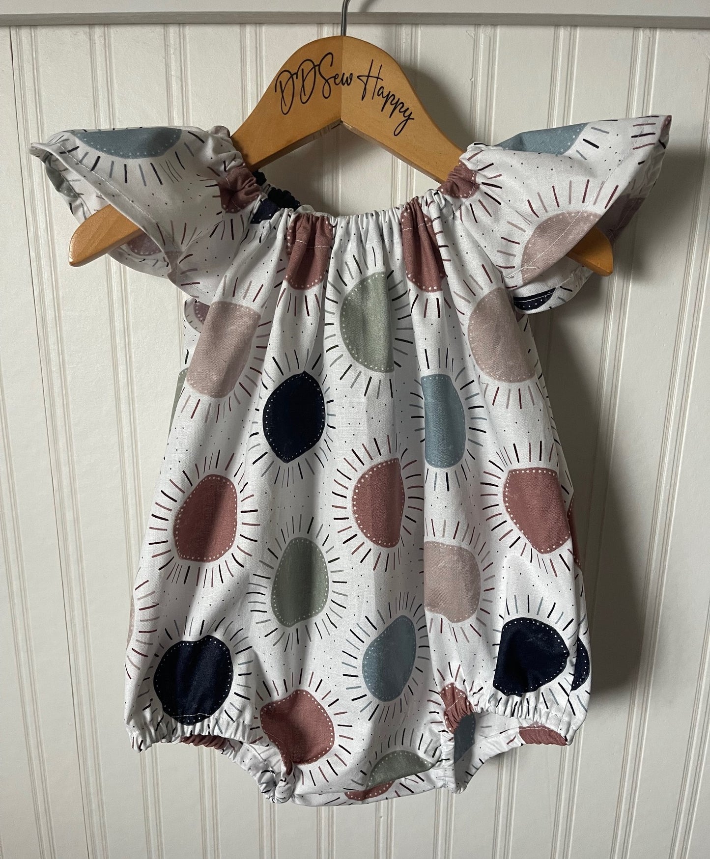 Infant & Toddler Girl's Boho SUNS Style One Piece Romper