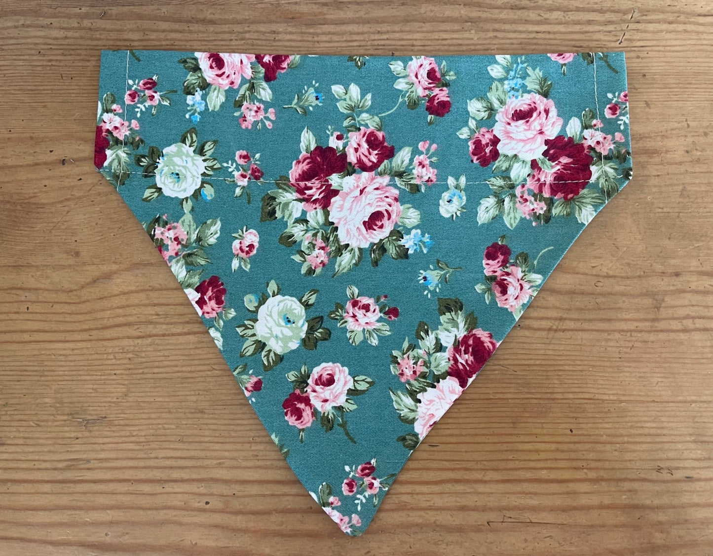 SUNFLOWER GARDEN FABRIC CAT AND DOG BANDANAS Easy Slide over Collar