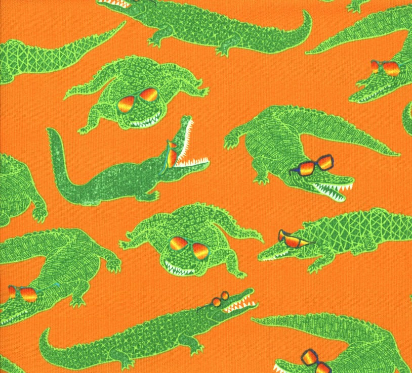 SALE Child Shorts Boys COOL ALIGATOR CROCODILE WITH SUNGLASSES Board Shorts Sizes 3 Months-6 Years