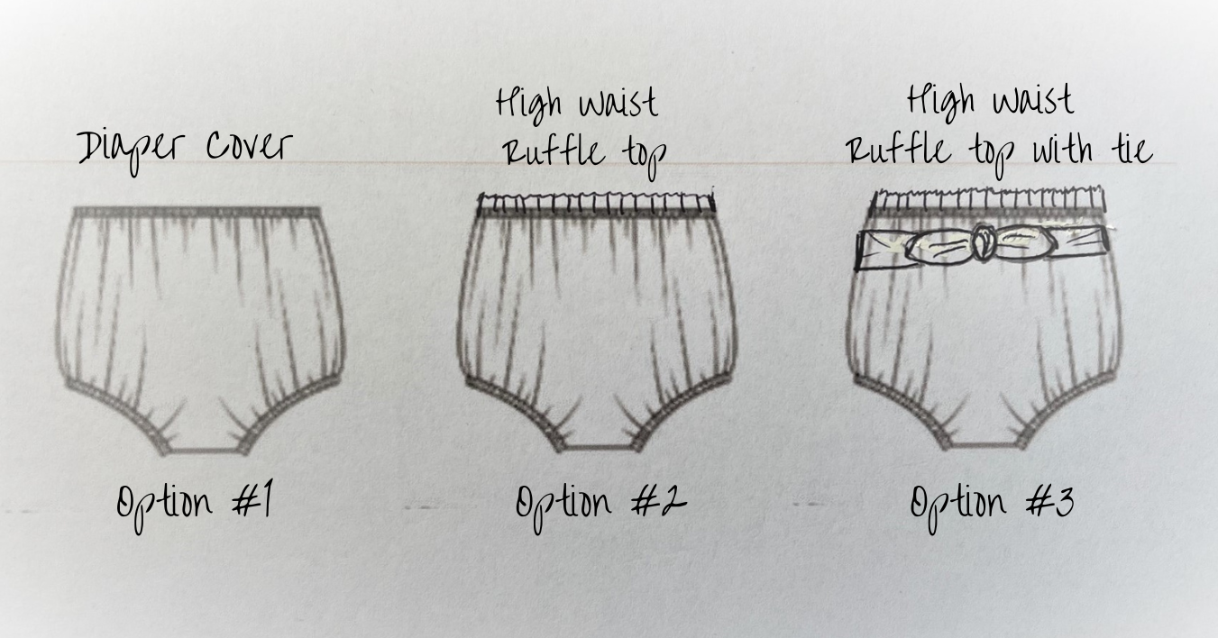 Baby Diaper Daisy Flowers Boho High Rise Bloomers