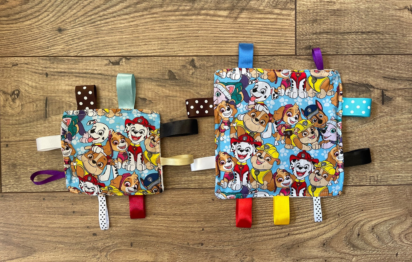 PAW PATROL Baby Sensory Crinkle Toy with Ribbons