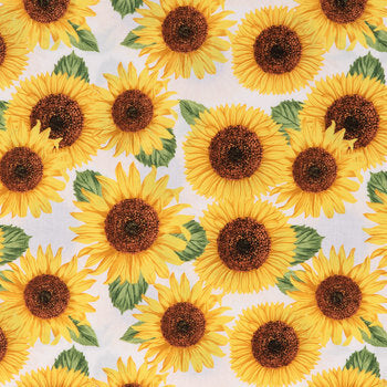 Girls, Infants and Toddlers LARGE SUNFLOWERS Boho Style Sundress with Shoulder Ties