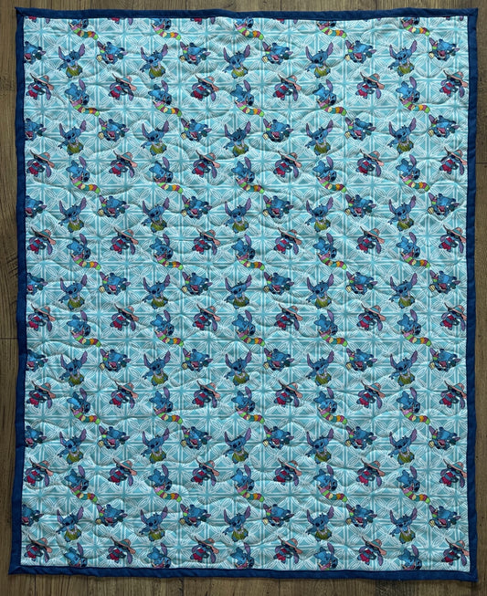 LILO & STITCH INSPIRED ADVENTURES OF STITCH Quilted Blanket