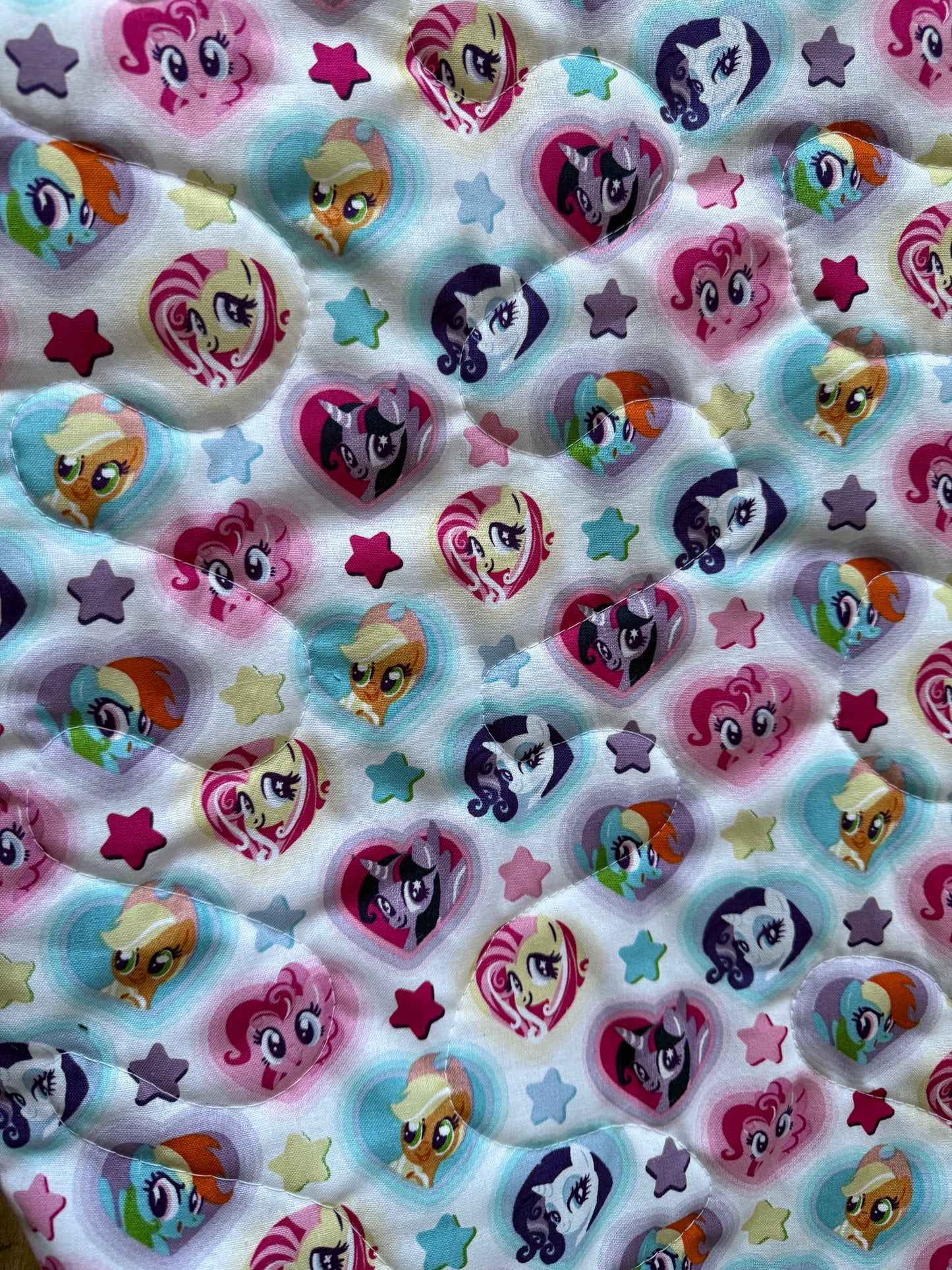 MY LITTLE PONY *PERFECT FRIENDS* INSPIRED QUILTED BLANKET