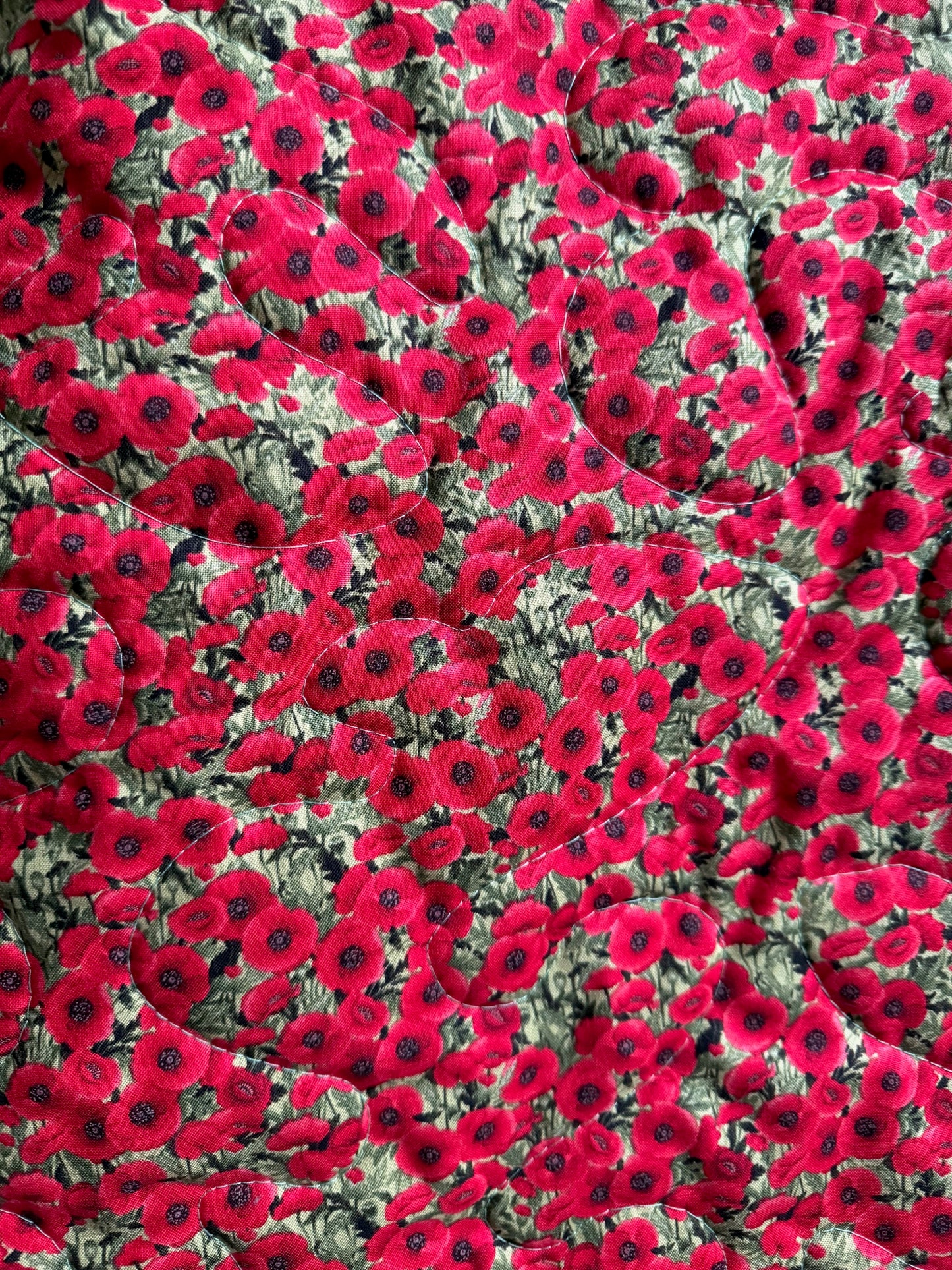 BEAUTIFUL FLORAL, HUMMINGBIRDS FLOWER GARDEN BOUQUET QUILTED BLANKET