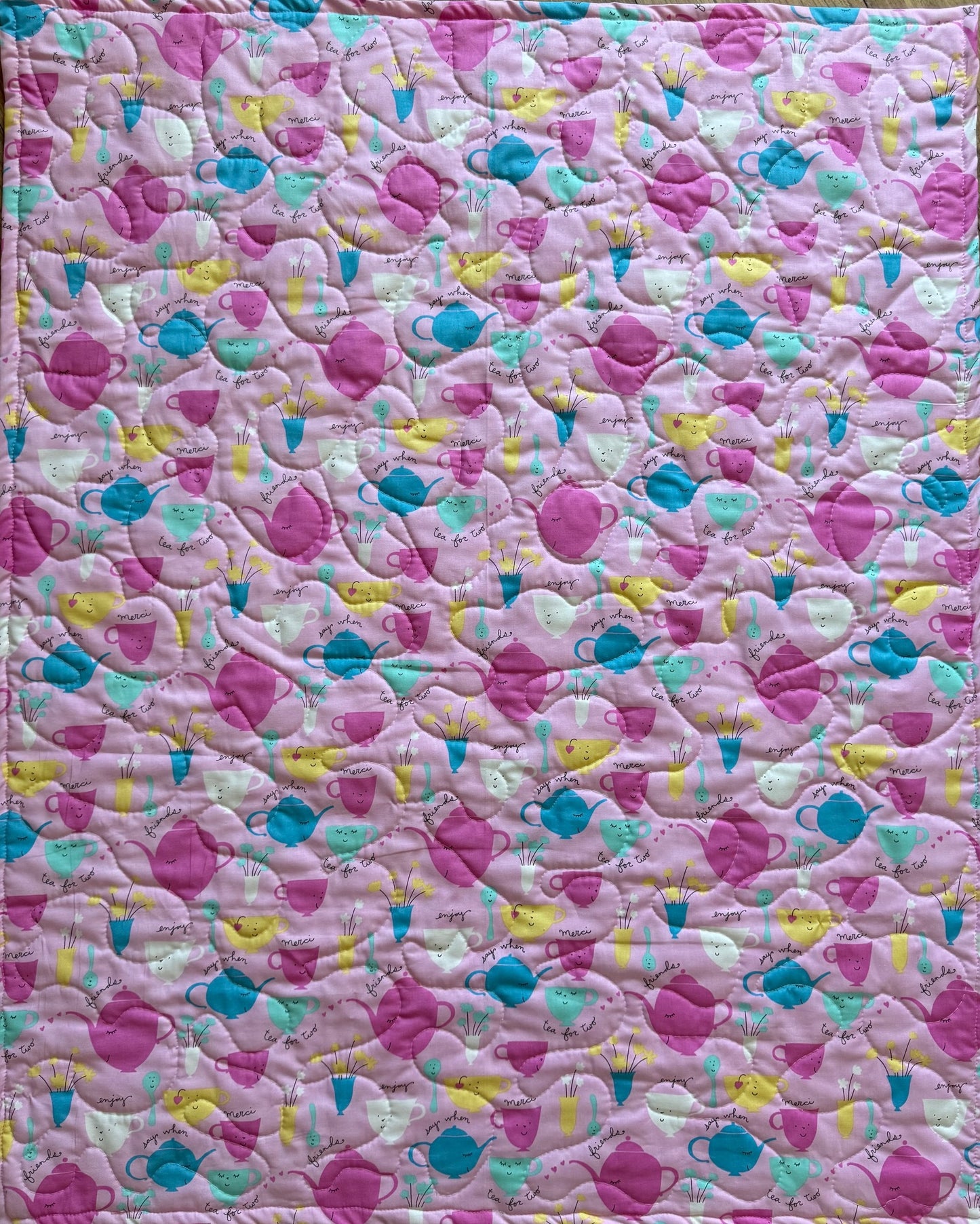 ALICE IN WONDERLAND CHARACTER BLOCKS Inspired Quilted Blanket