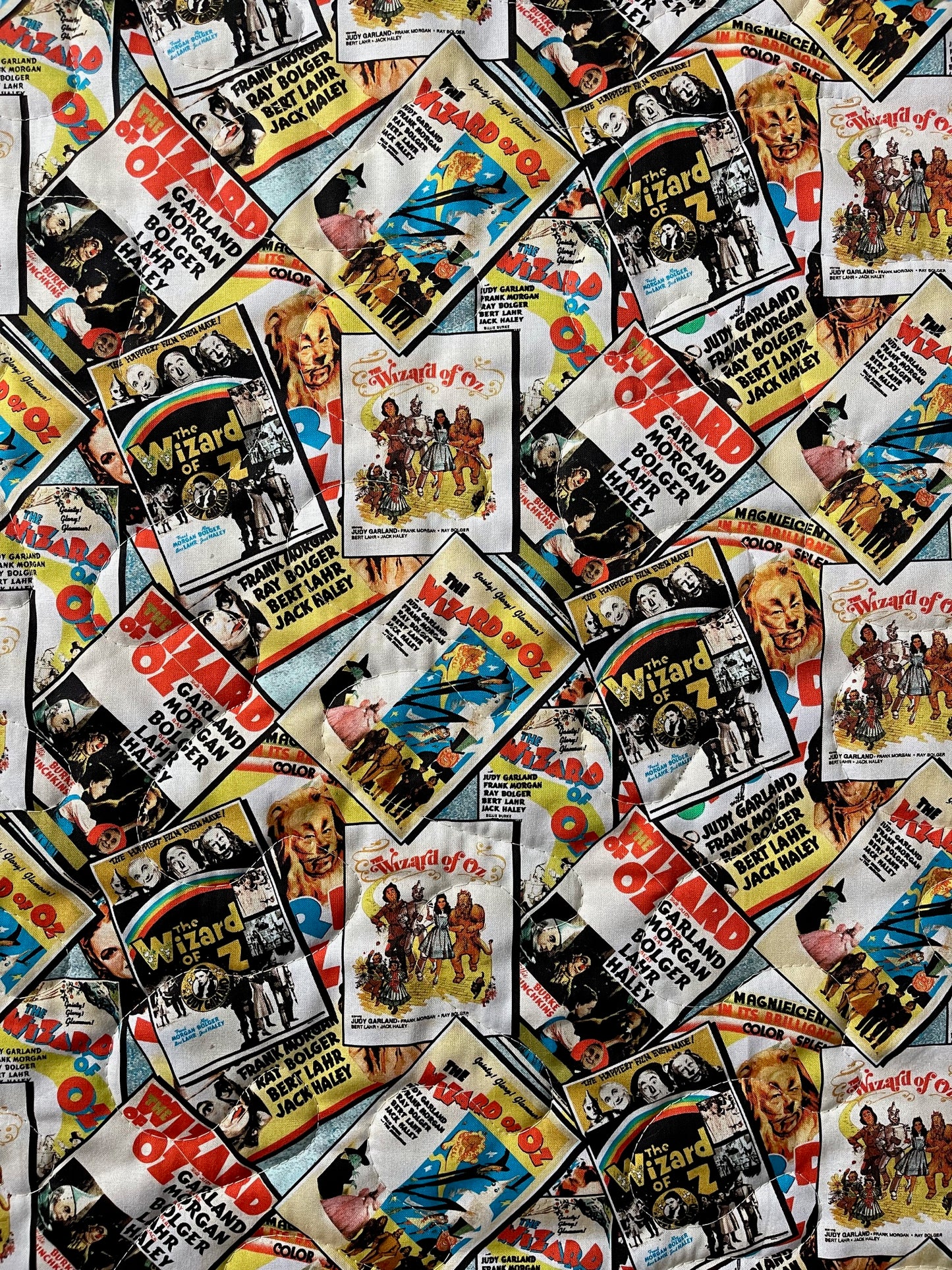 WIZARD OF OZ MOVIE POSTERS Quilted Blanket