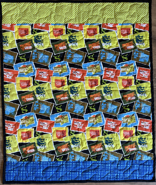 SHREK SWAMP WEAR INSPIRED QUILT BLANKET