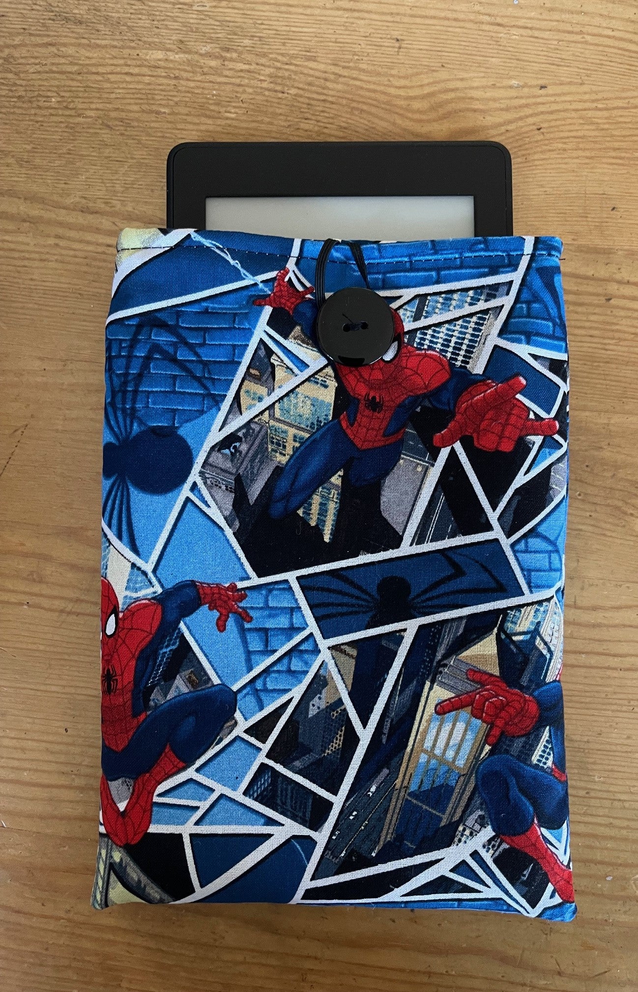 SPIDER MAN KINDLE SLEEVE Padded Pouch fits 6" 7" Models