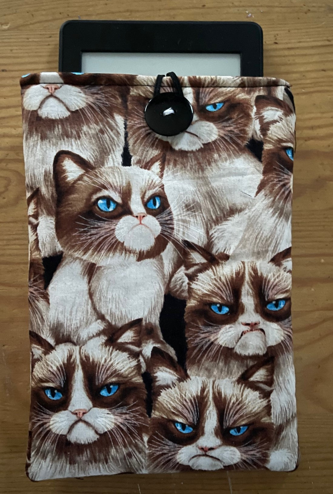 GRUMPY CAT INSPIRED KINDLE SLEEVE Padded Pouch fits 6" 7" Models