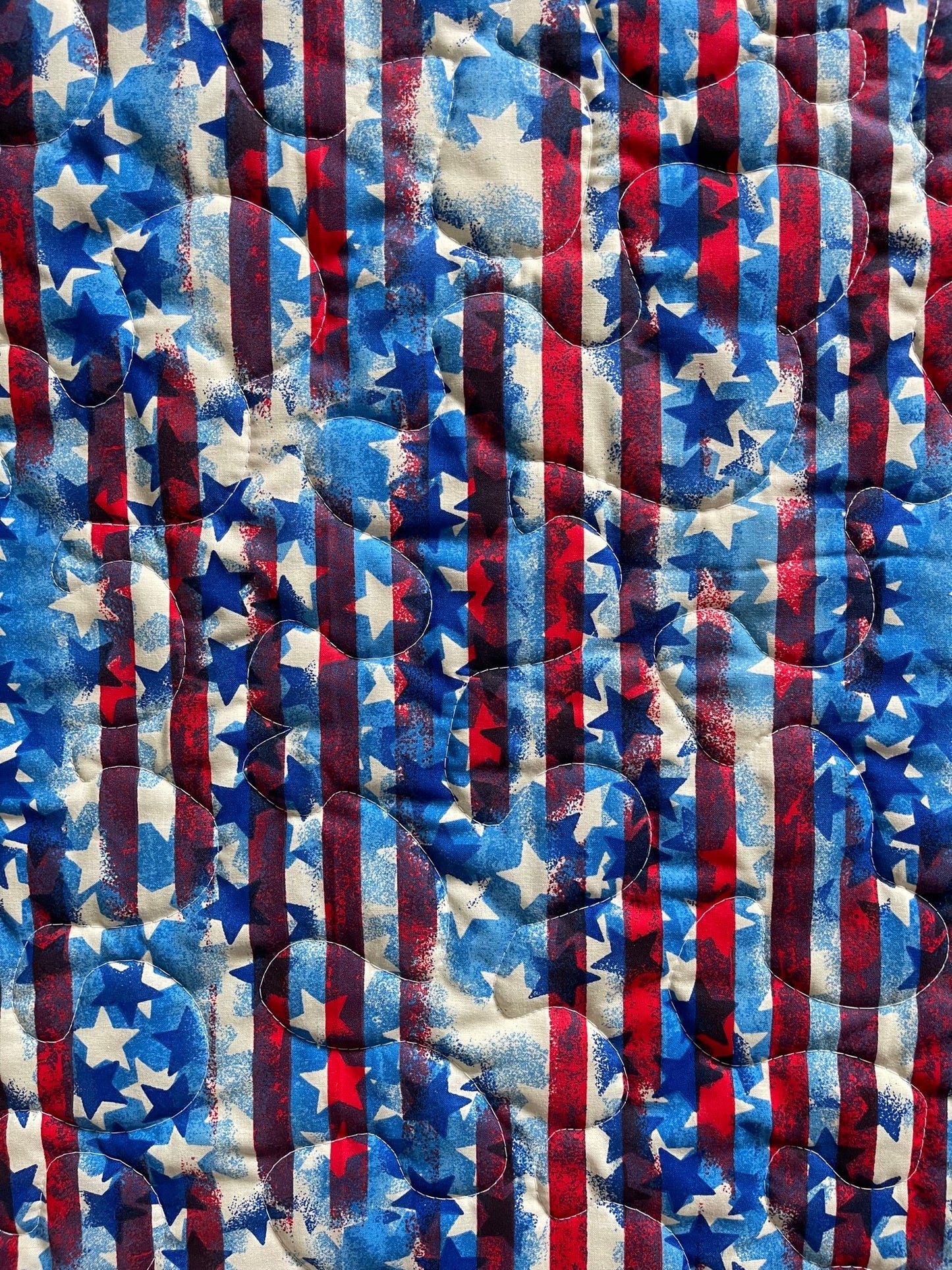 CAPTAIN AMERICA COMIC BOOK SUPERHERO INSPIRED Quilted Blanket