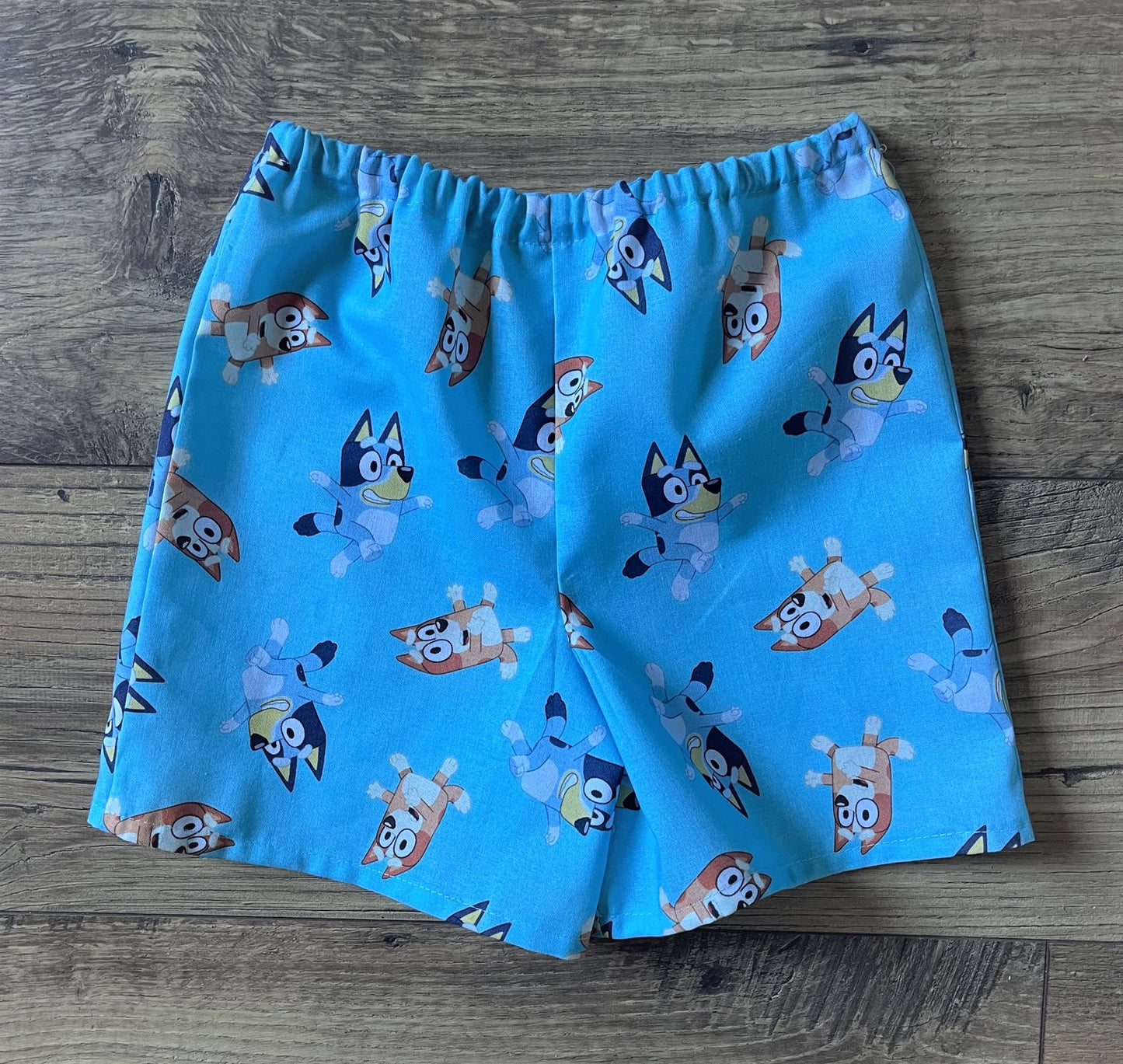 Boys Board Shorts BLUEY & BINGO CARTOON Inspired Sizes 3 Months-6 Years