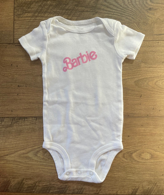 BARBIE Girls Infant Baby Onesie Bodysuit