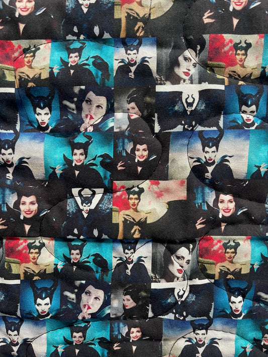 VILLAIN MALEFICENT INSPIRED QUILTED BLANKET