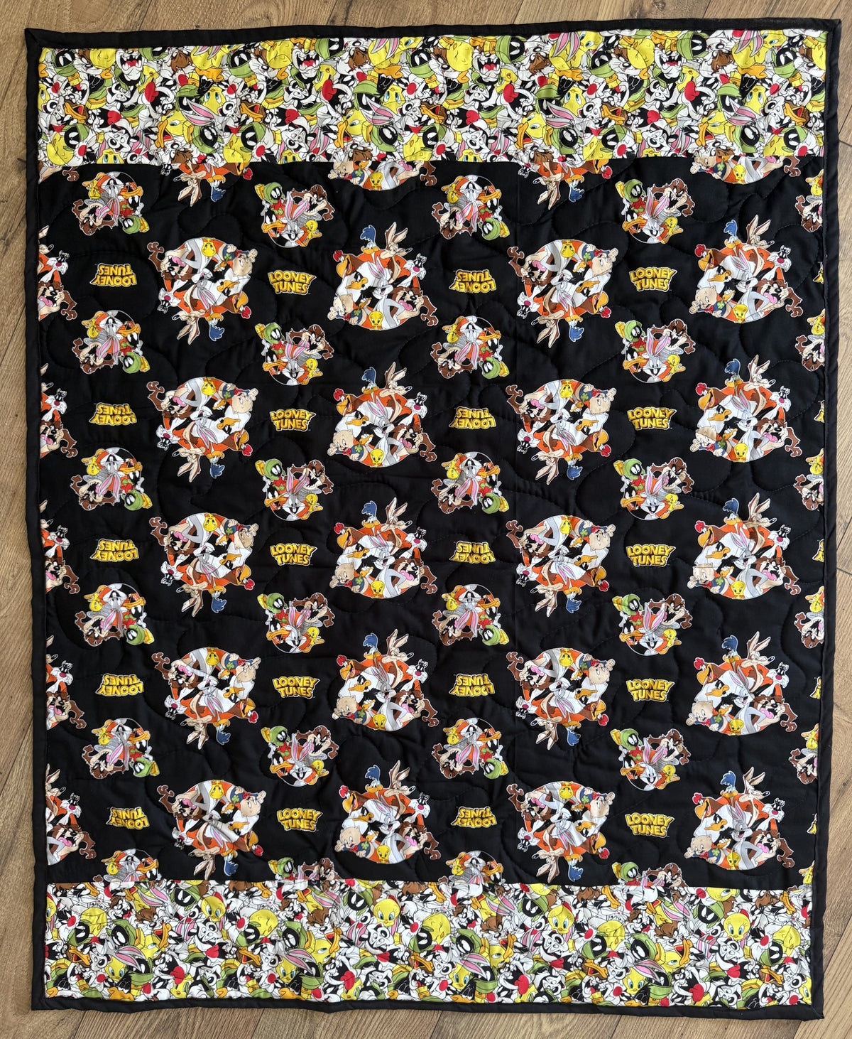 LOONEY TUNES CARTOON Inspired Quilted Blanket