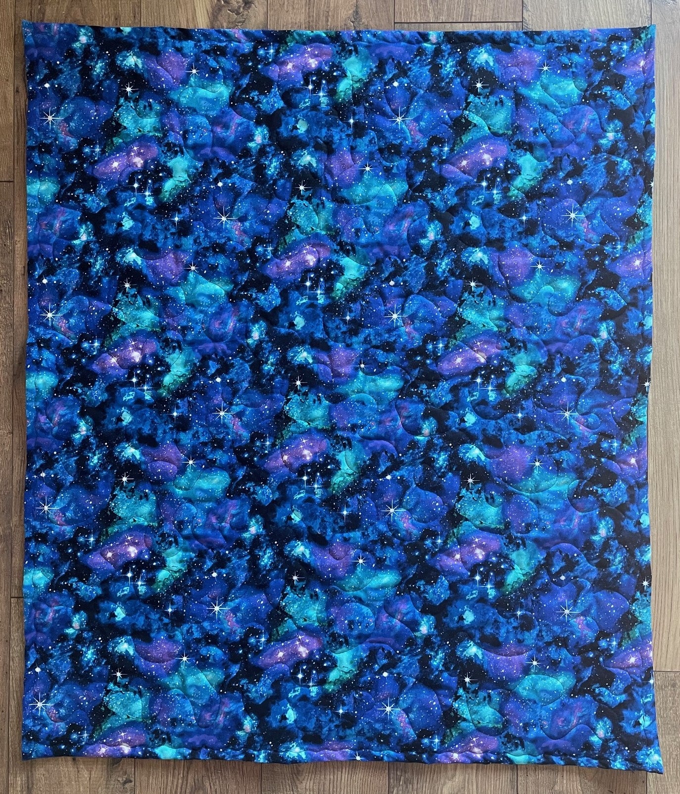 UNIVERSE GALAXY OF SPACE, PLANETS & MOONS Quilted Blanket 1 AVAILABLE