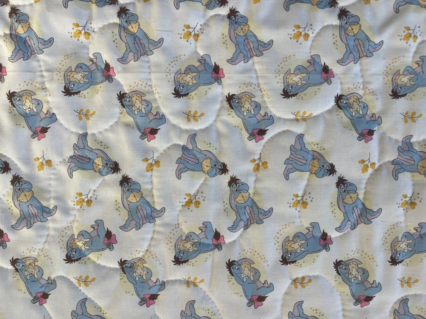 WINNIE THE POOH CHARACTER EEYORE Inspired Quilted Blanket