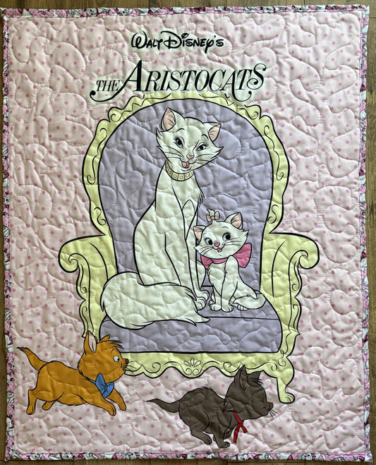 THE ARISTOCATS DUCHESS & MARIE Quilted Blanket