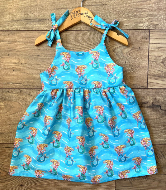 Girls Infant and Toddlers MERMAIDS IN THE SEA  Boho Style Sundress
