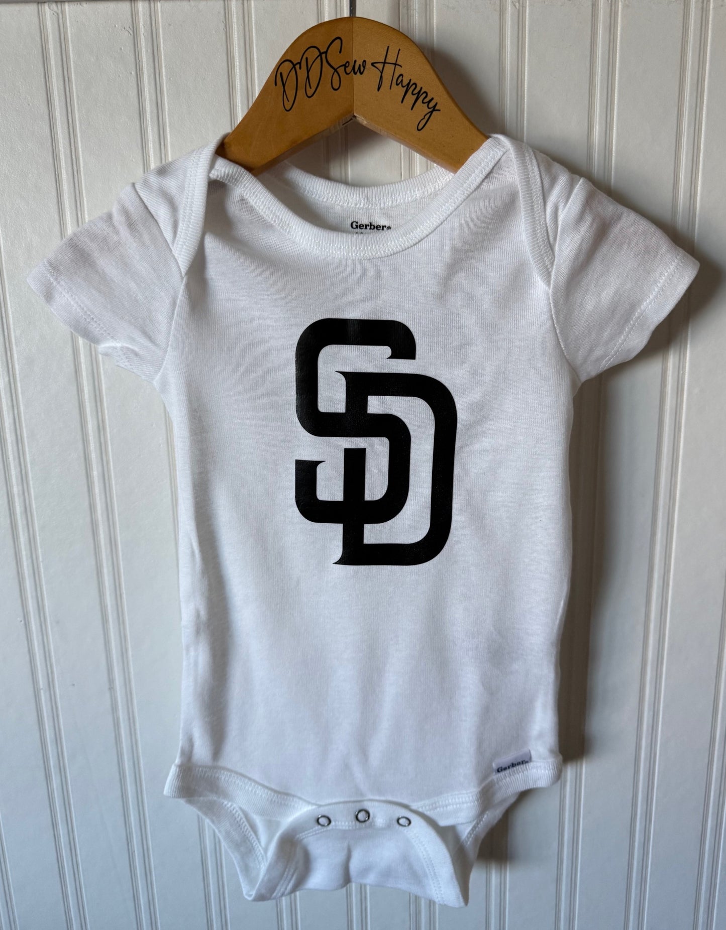 SAN DIEGO PADRES SD Boys & Girls Infant Funny Baby Onesie Bodysuit Outfit, Baby Shower Gift