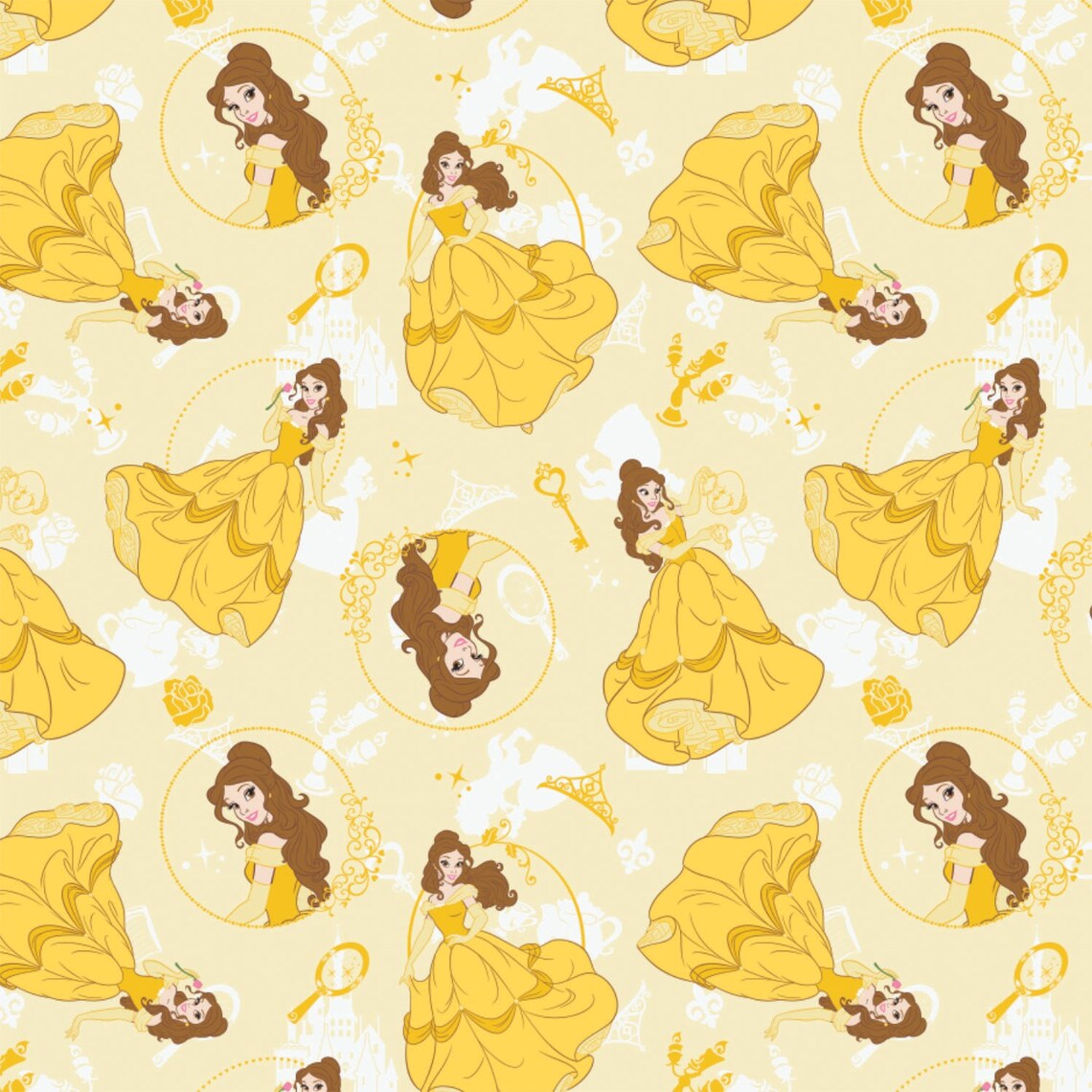 Girls, Infant and Toddlers BEAUTY & THE BEAST BELLE YELLOW DRESS Inspired Boho Style Sundress with Shoulder Ties