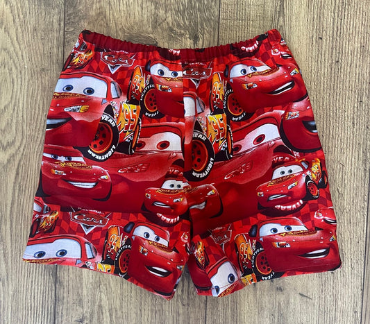 Boys CARS Board Shorts Sizes 3 Months-6 Years