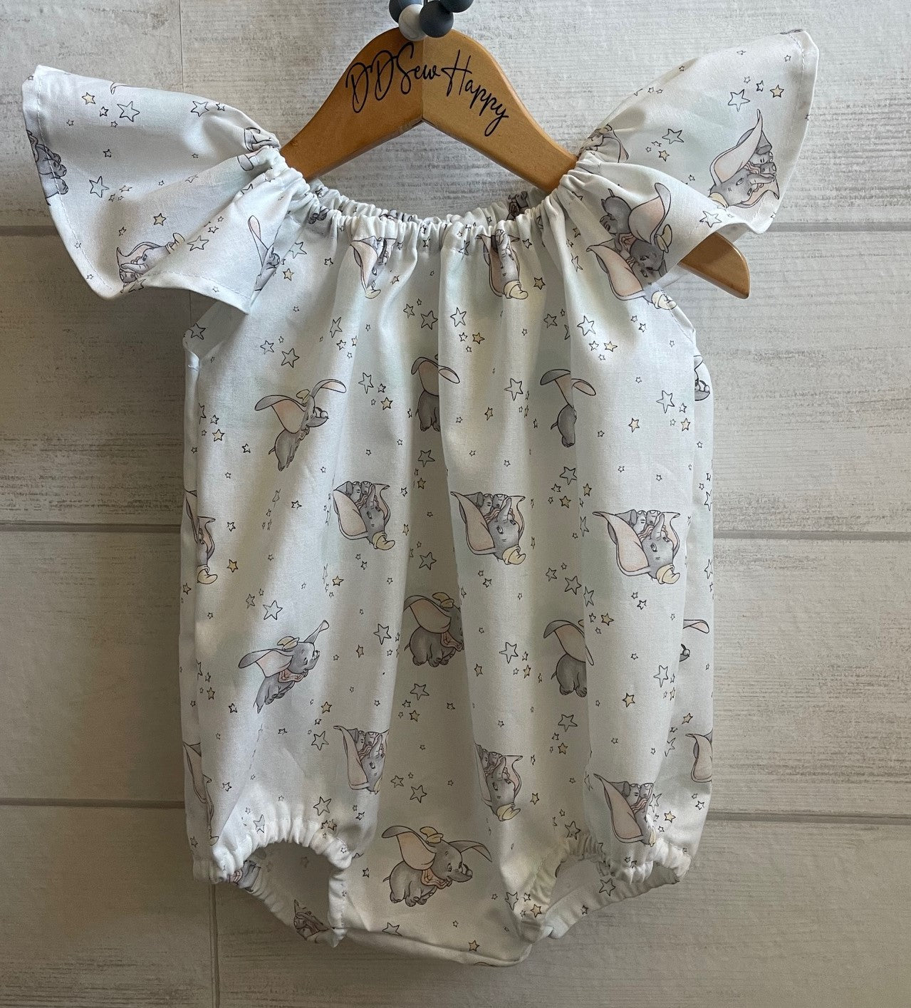 Infant & Toddler Girl's DUMBO Boho Style One Piece Romper