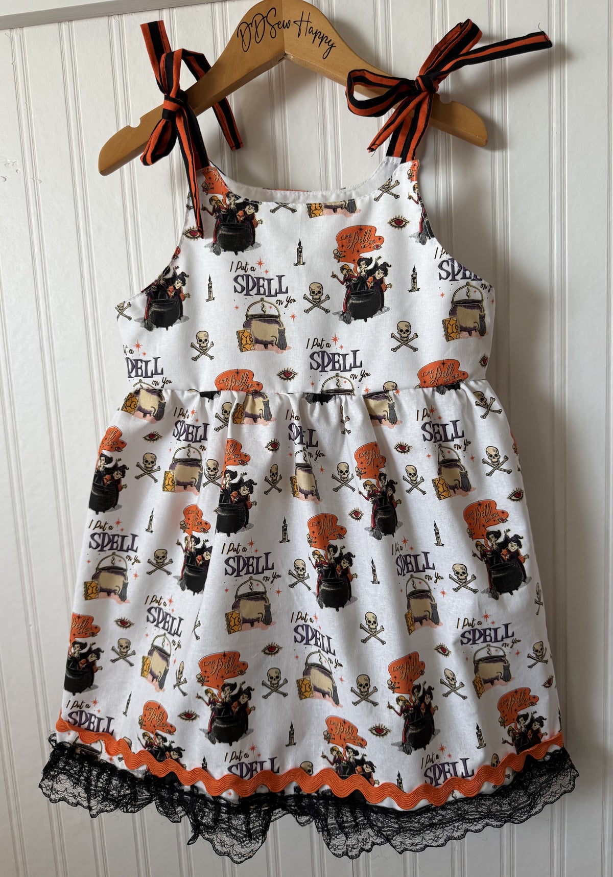 Girls, Infant and Toddlers HALLOWEEN HOCUS POCUS I PUT A SPELL ON YOU SANDERSON SISTERS Dress