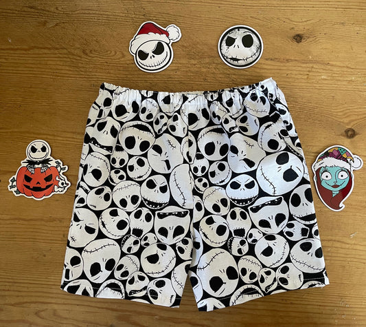 Boys Shorts Nightmare Before Christmas Jack Skellington Board Shorts