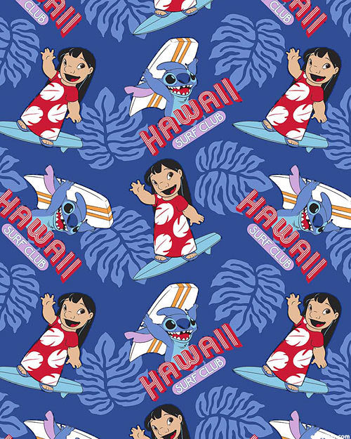 Girls, Infant and Toddlers LILO & STITCH SURFS UP Inspired Boho Style Sundress with Shoulder Ties
