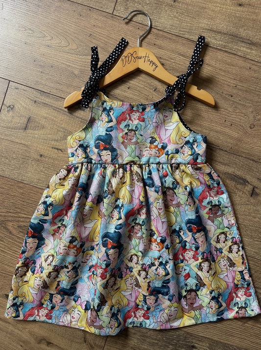 Girls Infant and Toddlers PRINCESS MICKEY EARS Boho Style Sundress
