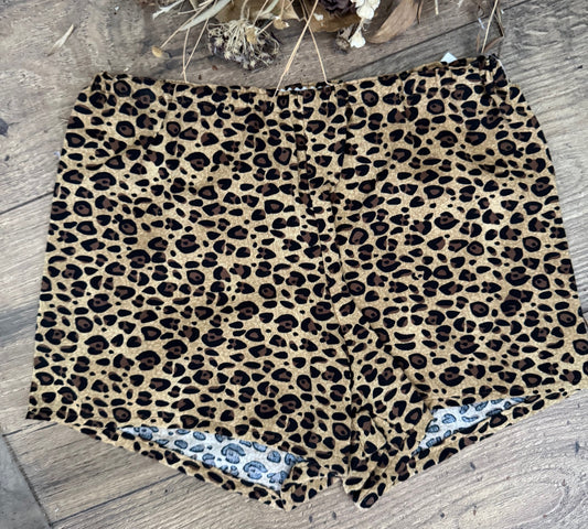 SALE Girls Cheetah Animal Print Infant & Toddler Boho style Shorts