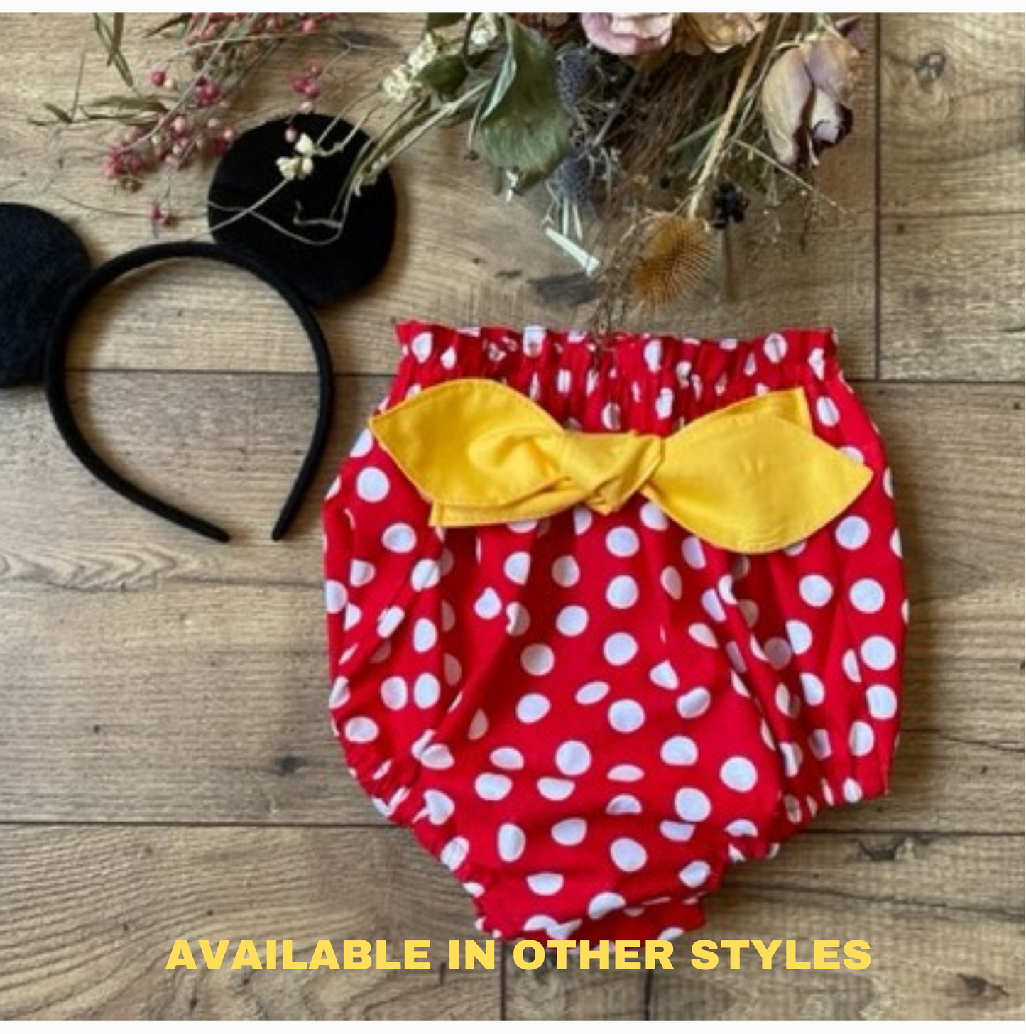 Baby Diaper Covers Girls Minnie Mouse Inspired Bloomers Infant Toddler